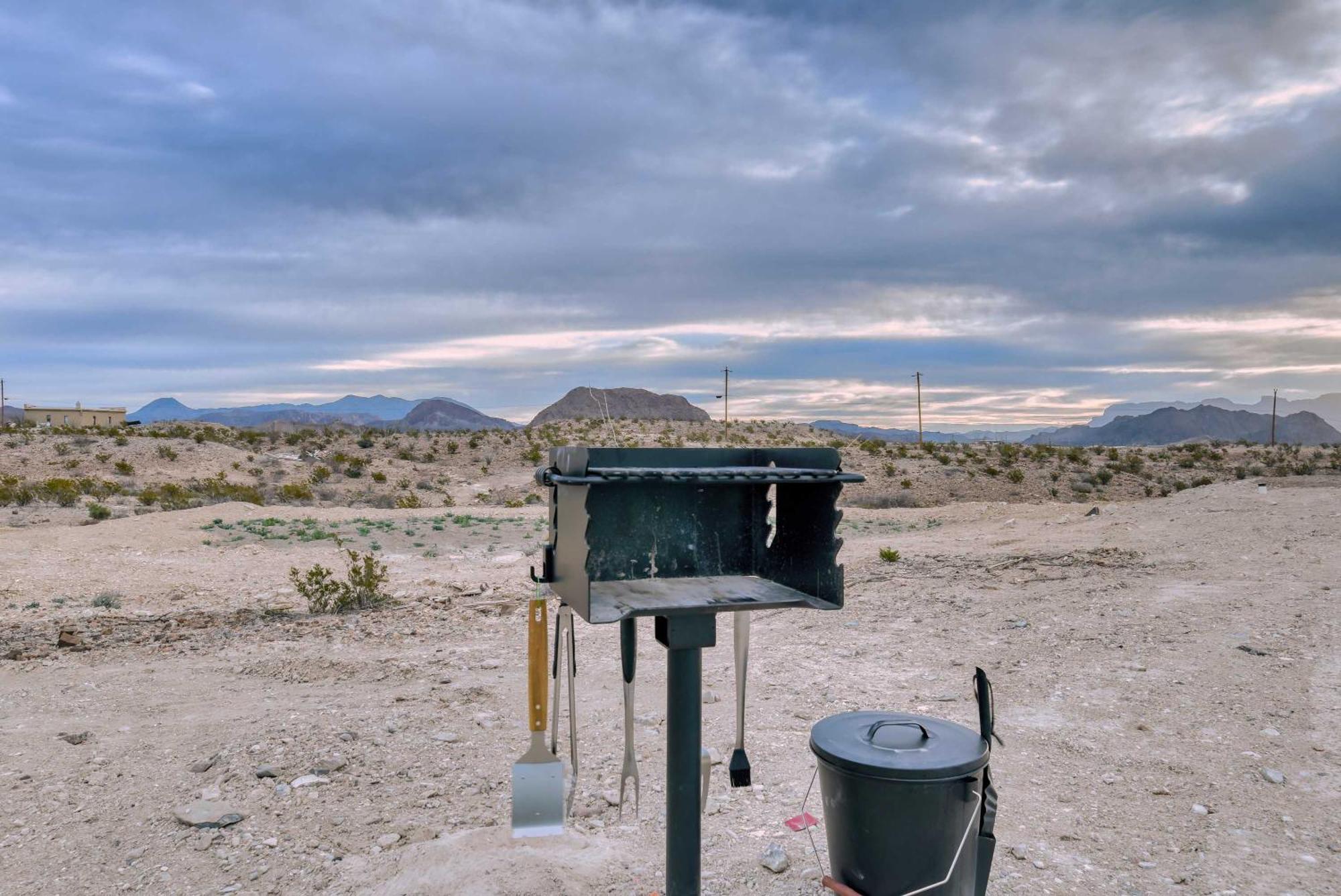 Stardust Luxury Cottage With Loft & A Great View Terlingua Eksteriør bilde